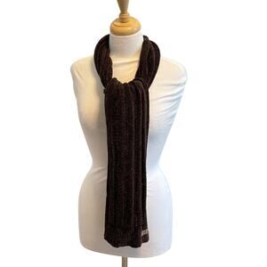 LAUREN Ralph Lauren Chenille Knit Scarf Classic Preppy Neckwarmer Minimalist